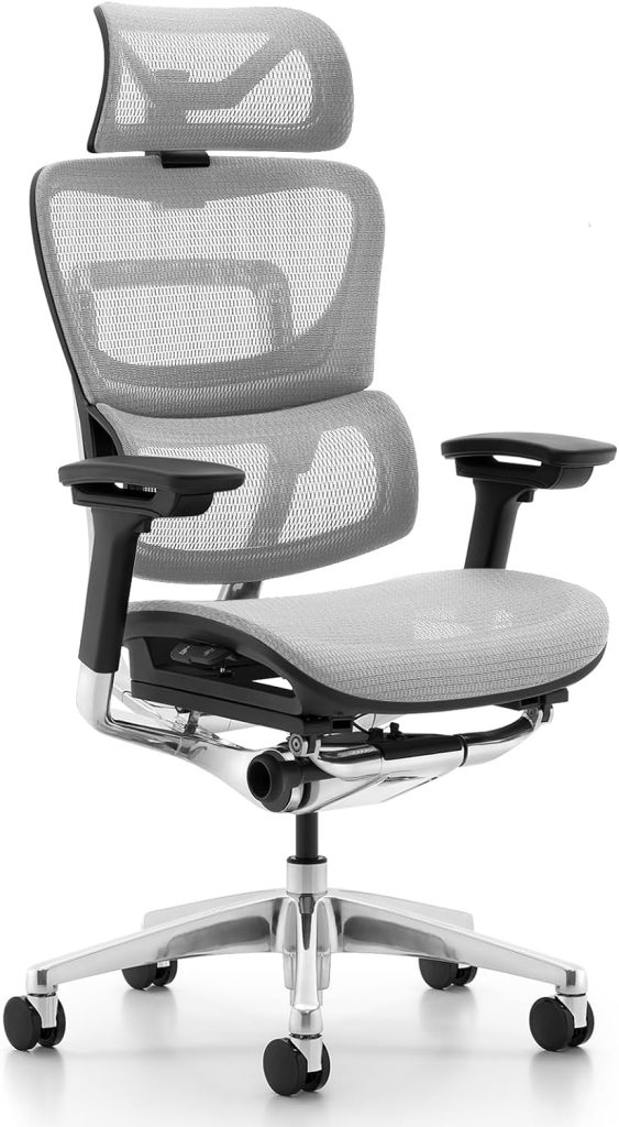 Ergonomic Office Chair Computer Desk Chairs - Mesh Home Office Desk Chairs with Lumbar Support 4D Adjustable Armrests, Big Tall, Heavy Duty High Back Swivel Task Chair with Wide Seat and Headrest Ergonomic Office Chair Computer Desk Chairs - Mesh Home Office Desk Chairs with Lumbar Support 4D Adjustable Armrests, Big Tall, Heavy Duty High Back Swivel Task Chair with Wide Seat and Headrest