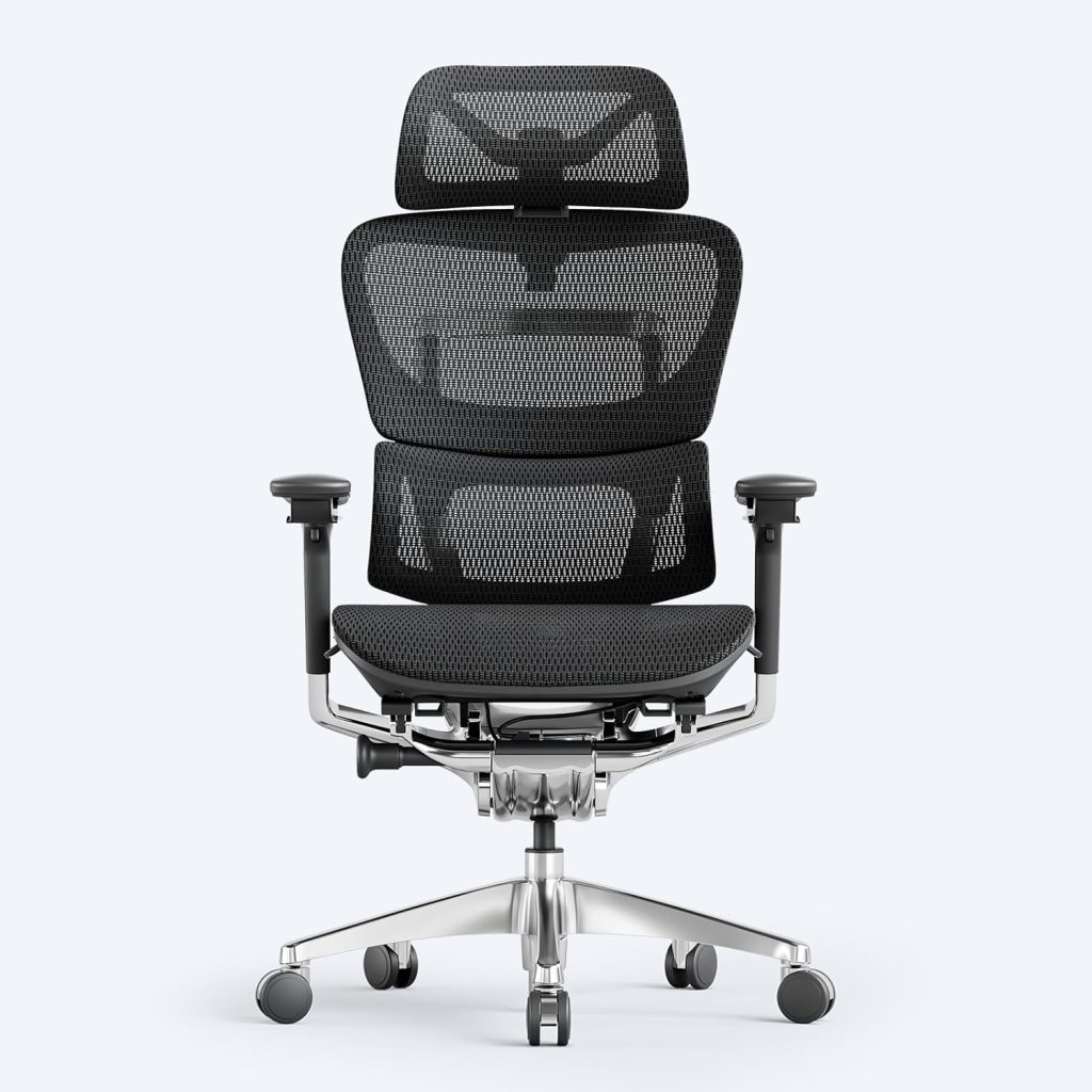 Ergonomic Office Chair Computer Desk Chairs - Mesh Home Office Desk Chairs with Lumbar Support 4D Adjustable Armrests, Big Tall, Heavy Duty High Back Swivel Task Chair with Wide Seat and Headrest Ergonomic Office Chair Computer Desk Chairs - Mesh Home Office Desk Chairs with Lumbar Support 4D Adjustable Armrests, Big Tall, Heavy Duty High Back Swivel Task Chair with Wide Seat and Headrest