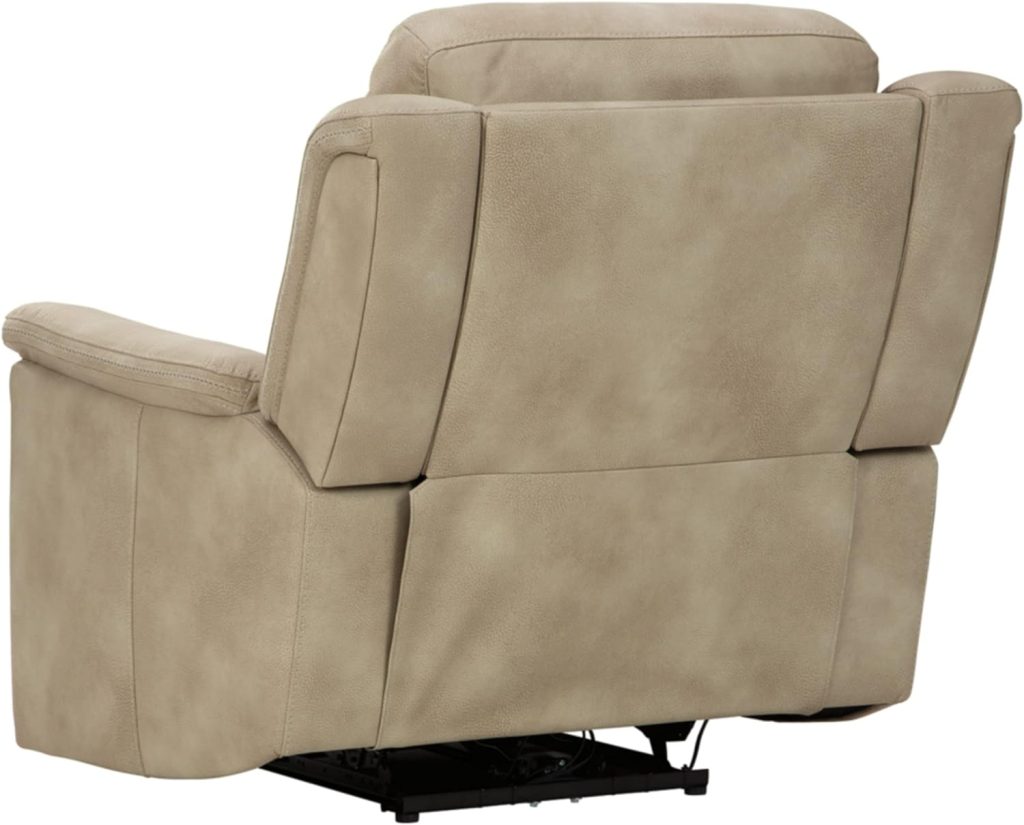 Signature Design by Ashley Next-Gen DuraPella Power Recliner with Adjustable Headrest, Sand  Next-Gen DuraPella Love Seats, Sand