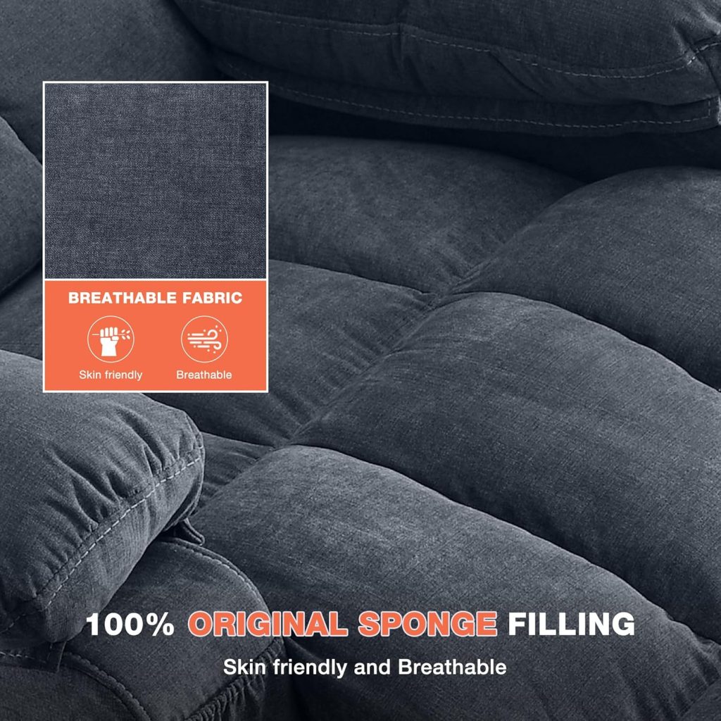 Power Lift Recliner Chair with Vibration Massage and Lumbar Heating for Elderly, Electric Lift Recliner Single Sofa with Side Pocket, Two Cup Holders and USB Charge Port for Living Room