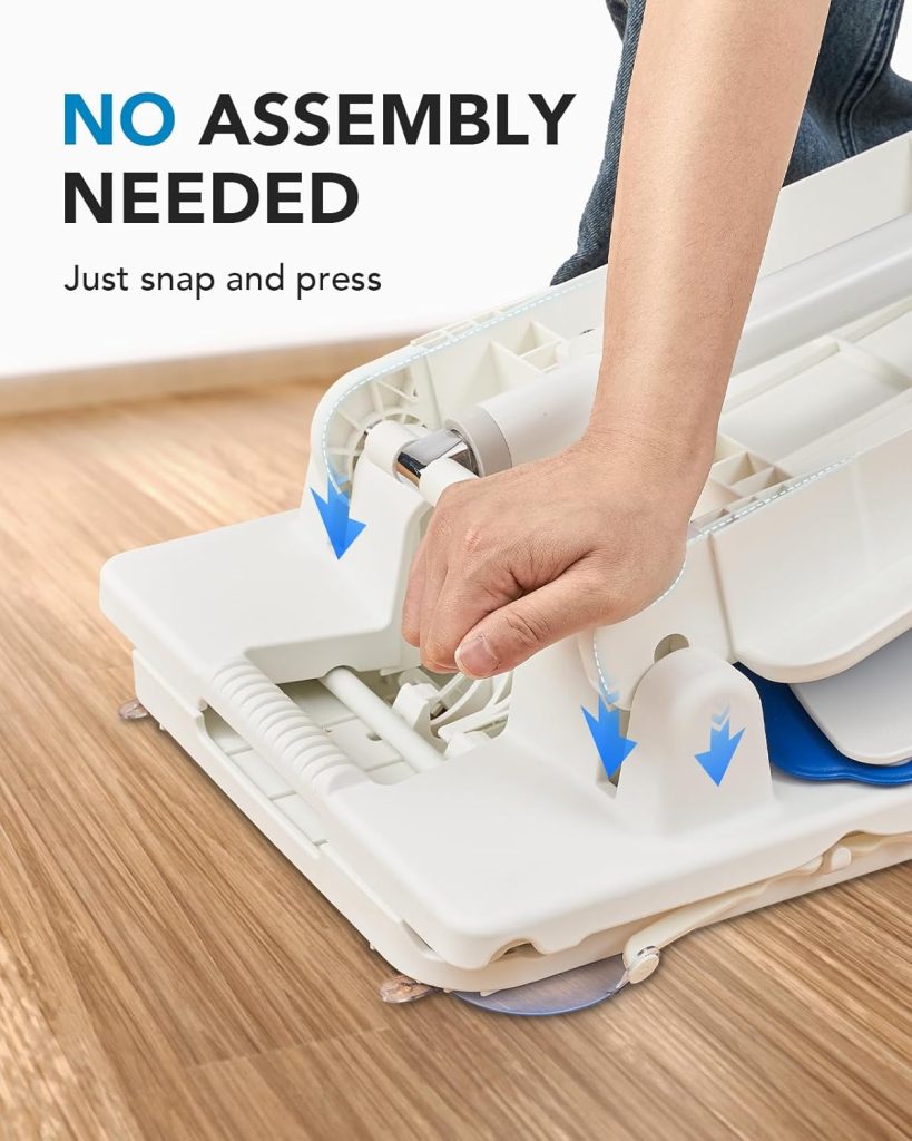 HUANUO 2-in-1 Electric Chair Lift for Elderly – Floor Lift  IP68 Waterproof Bath Lift for Tub, Foldable, 308 lbs Capacity, Remote Control, Height Adjustable 2.3-18.9, for Fall Recovery  Home Care