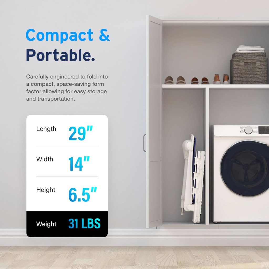 AYDMED 2-in-1 Lift Chair | Portable Cordless Rechargeable Electric Floor  Bath Chair Lift | Strong  Secure Engineering | Advanced Lifting Power with 308 lbs Lift Capacity | Waterproof  Dustproof