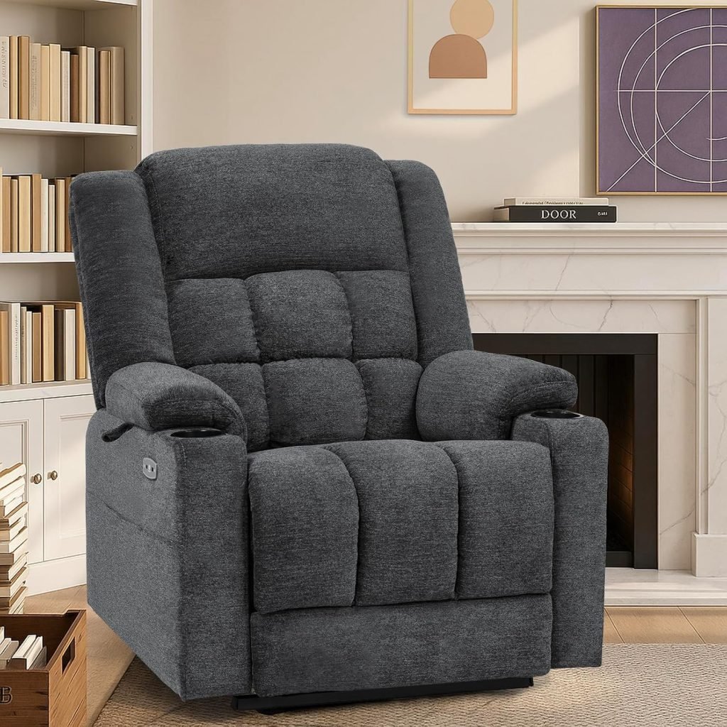 EONIX Dual Motor Lay Flat Power Lift Recliner Chair for Elderly, Electric Recliner Lift Chair for Adults with Heat and Massage, Cup Holders, 400lbs Heavy Duty, SLRY014062, Coffee EONIX Dual Motor Lay Flat Power Lift Recliner Chair for Elderly, Electric Recliner Lift Chair for Adults with Heat and Massage, Cup Holders, 400lbs Heavy Duty, SLRY014062, Coffee