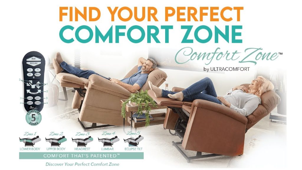 What Are Golden Technologies Lift Chair Comfort Zones? | Recliner Features Explained
