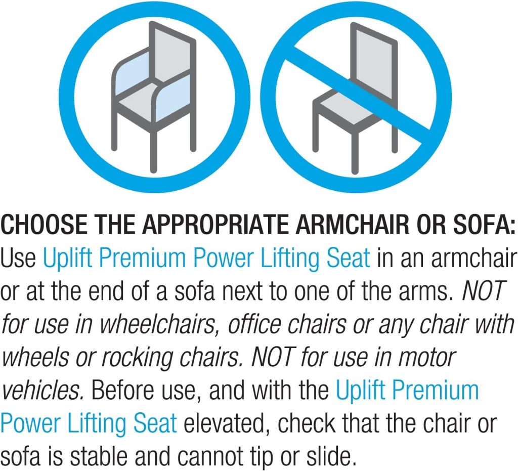 Carex Uplift Premium Seat Assist With Memory Foam - Chair Lift And Sofa Stand Assist - 70% Seat Lift Assistance Up To 230lbs, Standard