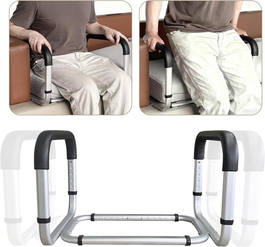 Chair Lift Assist Devices for Seniors Elderly, Minimum Width 21.25 Inches, Adjustable Couch Cane Stand Up Assist Mobility Aid Aluminum Sofa Stand Assist Chair Lift Assist Handle for Patients Disabled Chair Lift Assist Devices for Seniors Elderly, Minimum Width 21.25 Inches, Adjustable Couch Cane Stand Up Assist Mobility Aid Aluminum Sofa Stand Assist Chair Lift Assist Handle for Patients Disabled