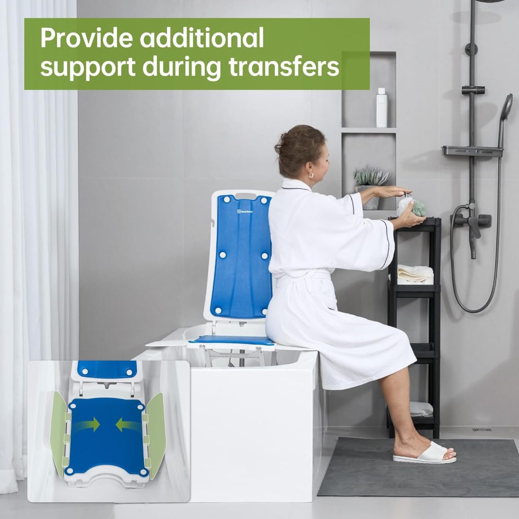 Electric Lift Chair, Chair Lift Assisting Devices for Seniors, Load Capacity 300 lbs, Smooth Elevation to 19, Help The Elderly Off The Ground, Ideal for Storing at Home,