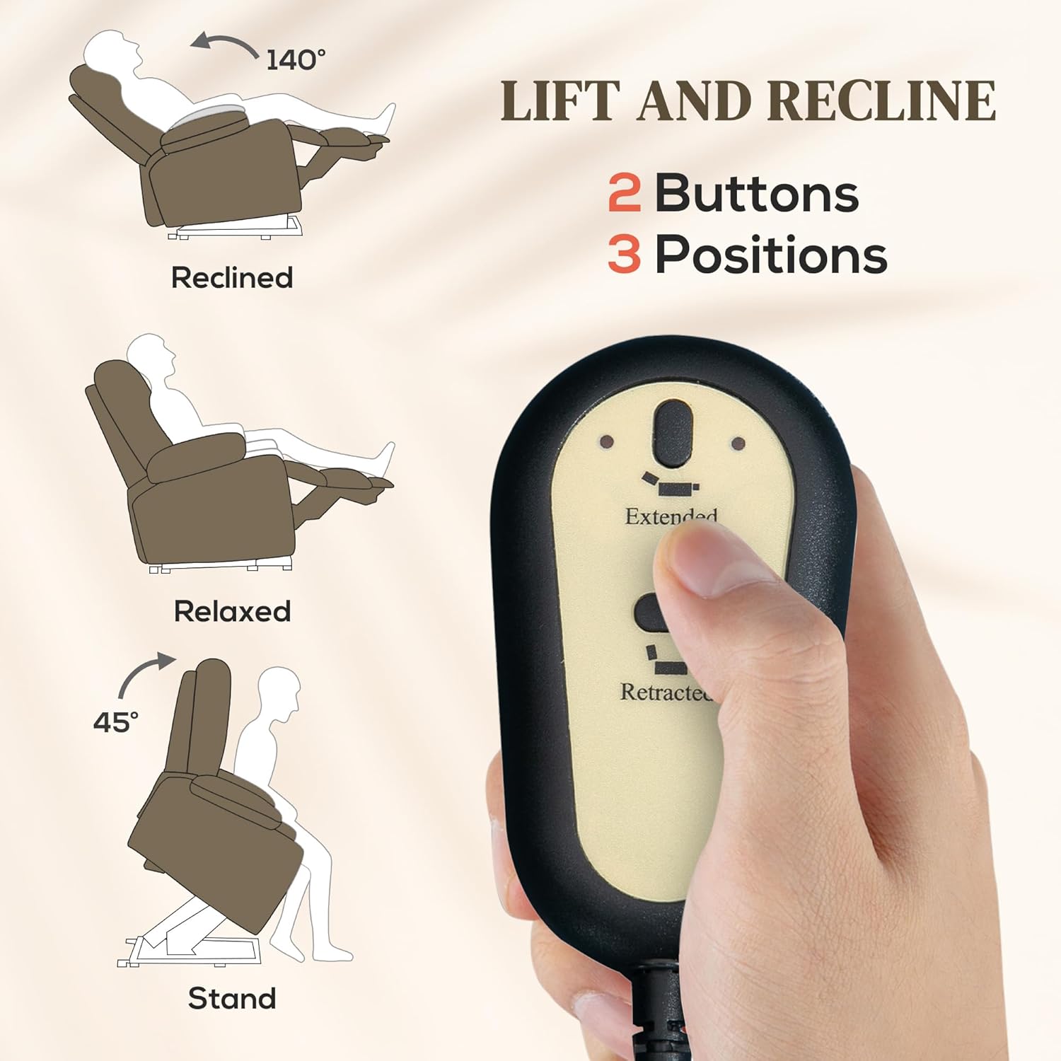 HOMCOM Fabric Lift Chair Sofa with Remote Control review