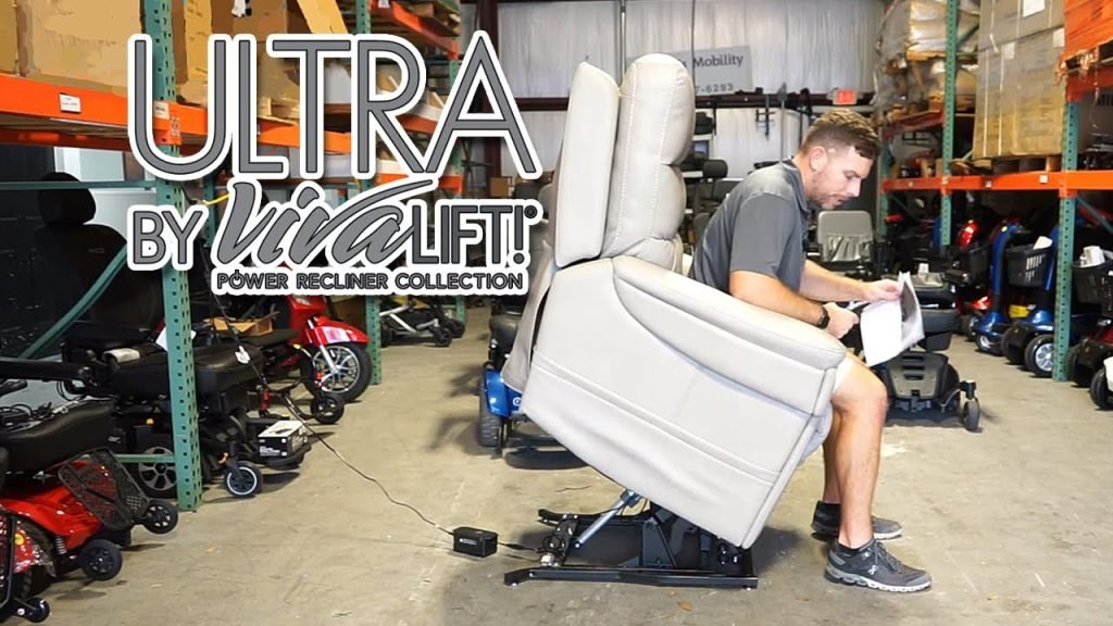 Pride Mobility VivaLift Ultra Lift Chair with Heat and Air Bladder Massage and Zero Gravity Comfort