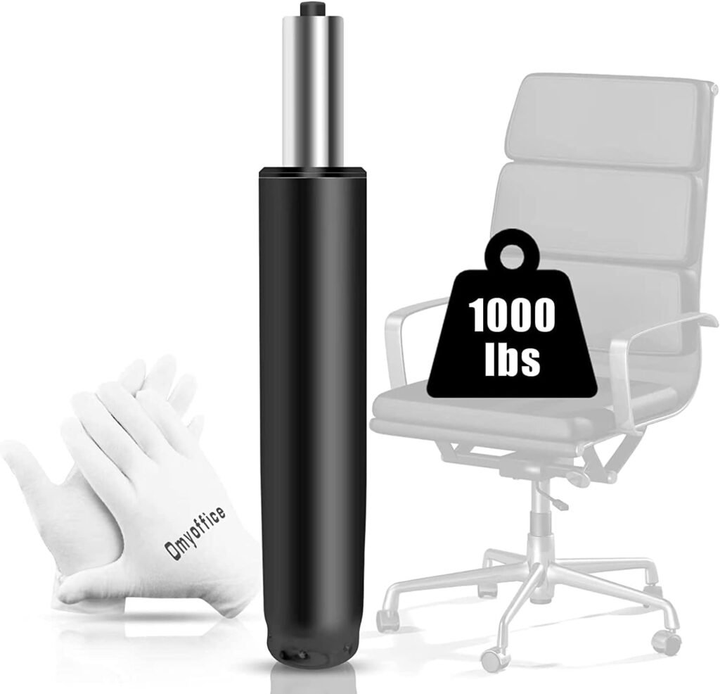 Omyoffice 5.5 inch Office Chair Gas Lift Cylinder-Office Chair Replacement Parts,Universal Size Fits Most Chairs,Heavy Duty Gas Lift Hydraulic/Pneumatic Piston(Black) Omyoffice 5.5 inch Office Chair Gas Lift Cylinder-Office Chair Replacement Parts,Universal Size Fits Most Chairs,Heavy Duty Gas Lift Hydraulic/Pneumatic Piston(Black)