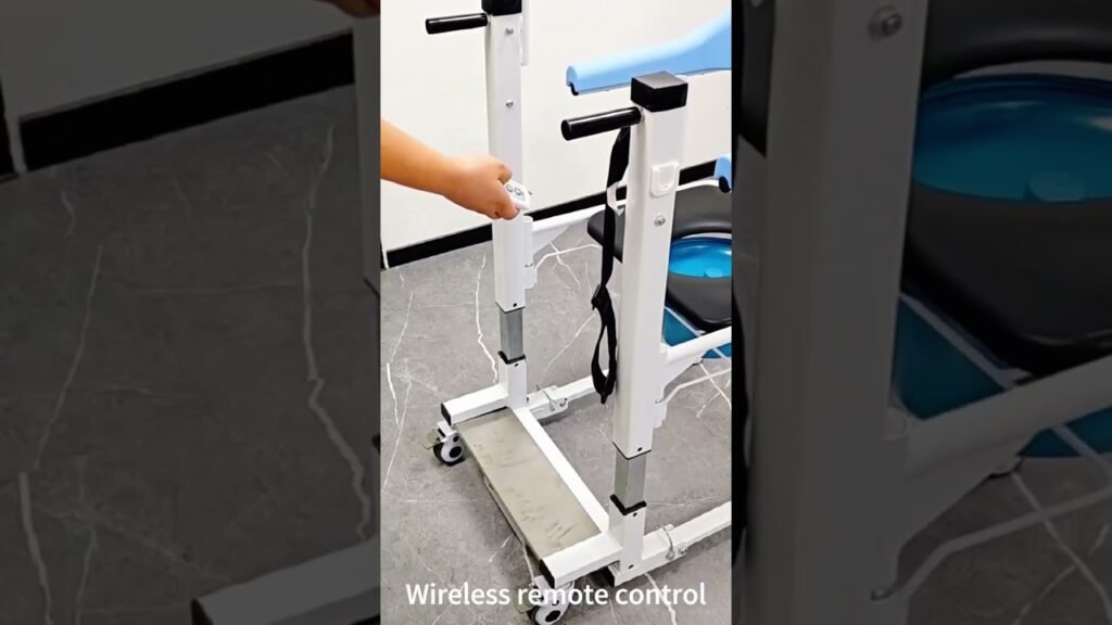 Foldable Electric Patient Lift Chair #homecare #wheelchair #elderlycareservices #patientcare Foldable Electric Patient Lift Chair #homecare #wheelchair #elderlycareservices #patientcare